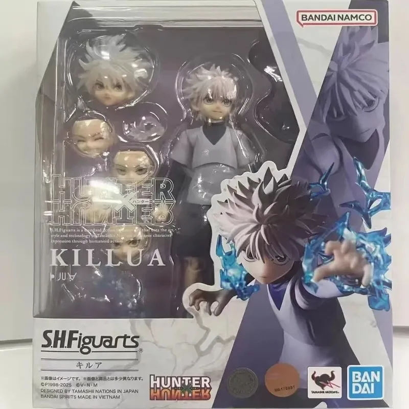 Auf Lager Shf Figuarts Shf Hunter X Hunter Killua Zoldyck Gon Anime Action Figur Modell Fertige Ornamente Geschenk Sammlung Spielzeug Image