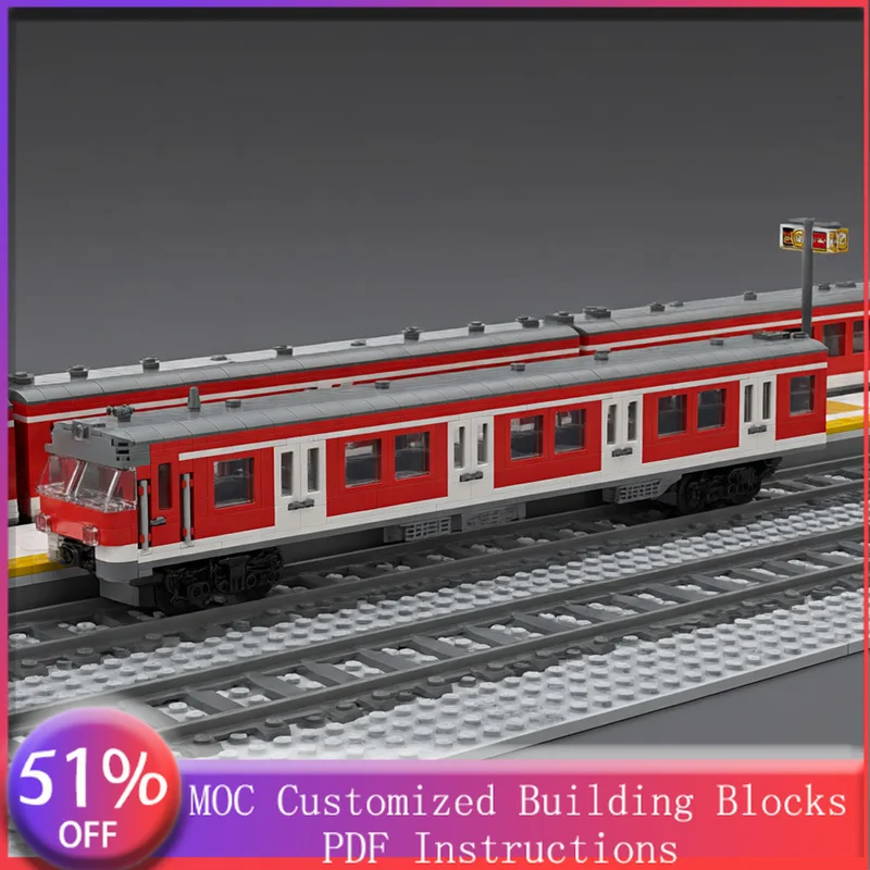 2619-teiliges Auto-Dreifachlokomotiven-Set MOC Anpassbares Modulares Baustein-Design Beliebtes Kreatives Design DIY Urlaubsspielzeug Geschenke Image