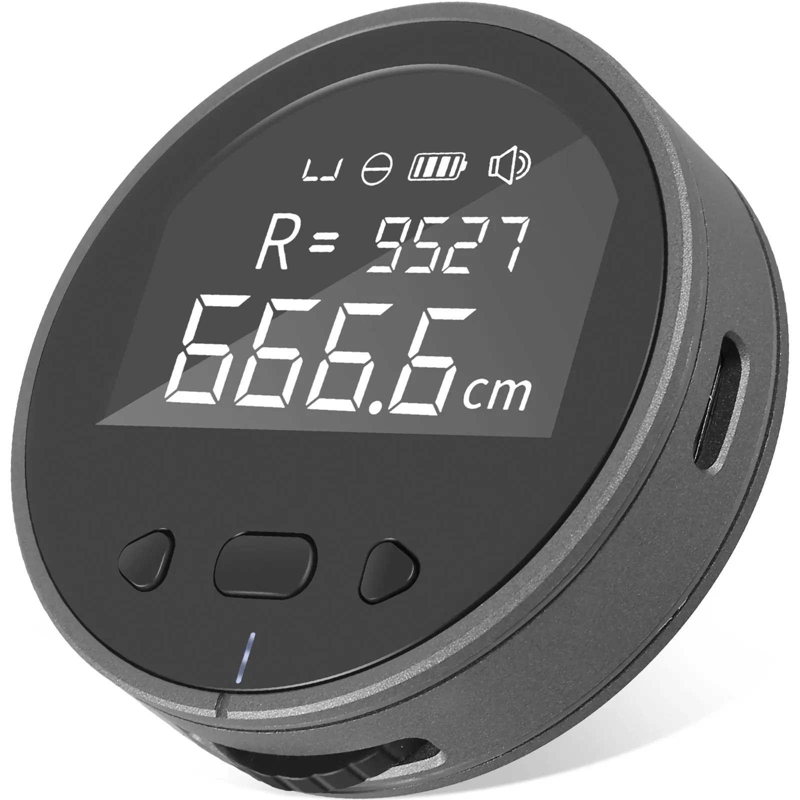 99 m LCD Elektronisches Maßband Intelligentes Digitales Messband Typ-C Wiederaufladbar Flach-/Kurvenmessung Rollbares Messwerkzeug Image