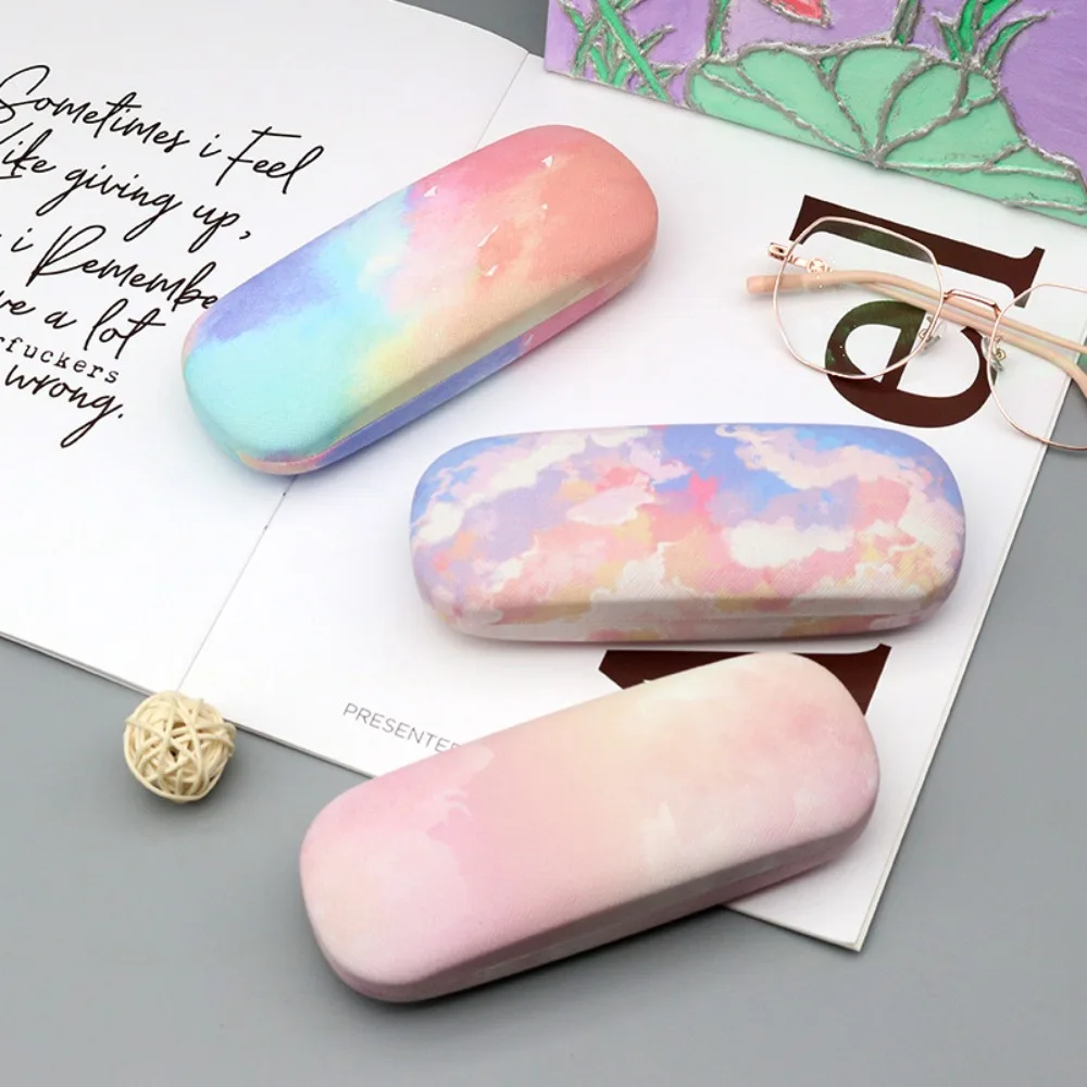 Sonnenbrille netui Farbe Cloud Brille Box Retro Myopie Brille Presbyopic Brillen Aufbewahrung smode für Männer und Frauen Image