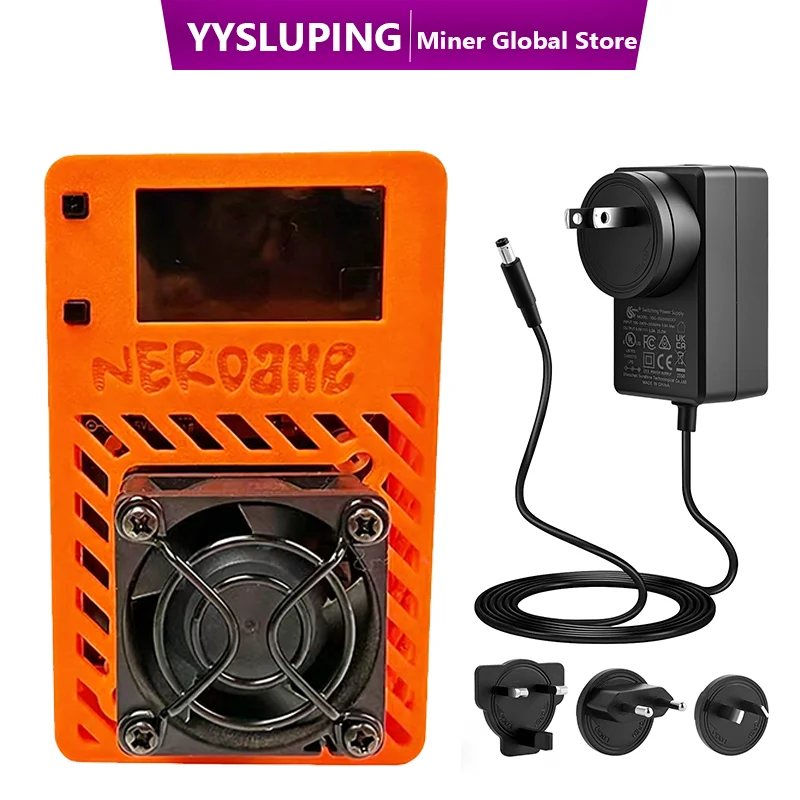 NerdAxe Gamma 601 Bitcoin Miner BM1370 ASIC Chip 1,2TH/s 17W Niedriger Verbrauch Mini Home BTC Solo Mining Rig Image