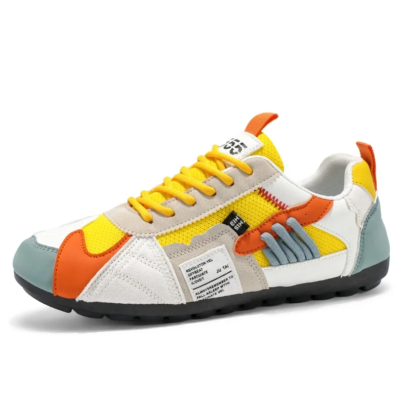 Große Freizeitsportschuhe für Herren, atmungsaktive flache Slipper, Herrenschuhe, Laufschuhe, neue Herrenschuhe für Frühling und Herbst