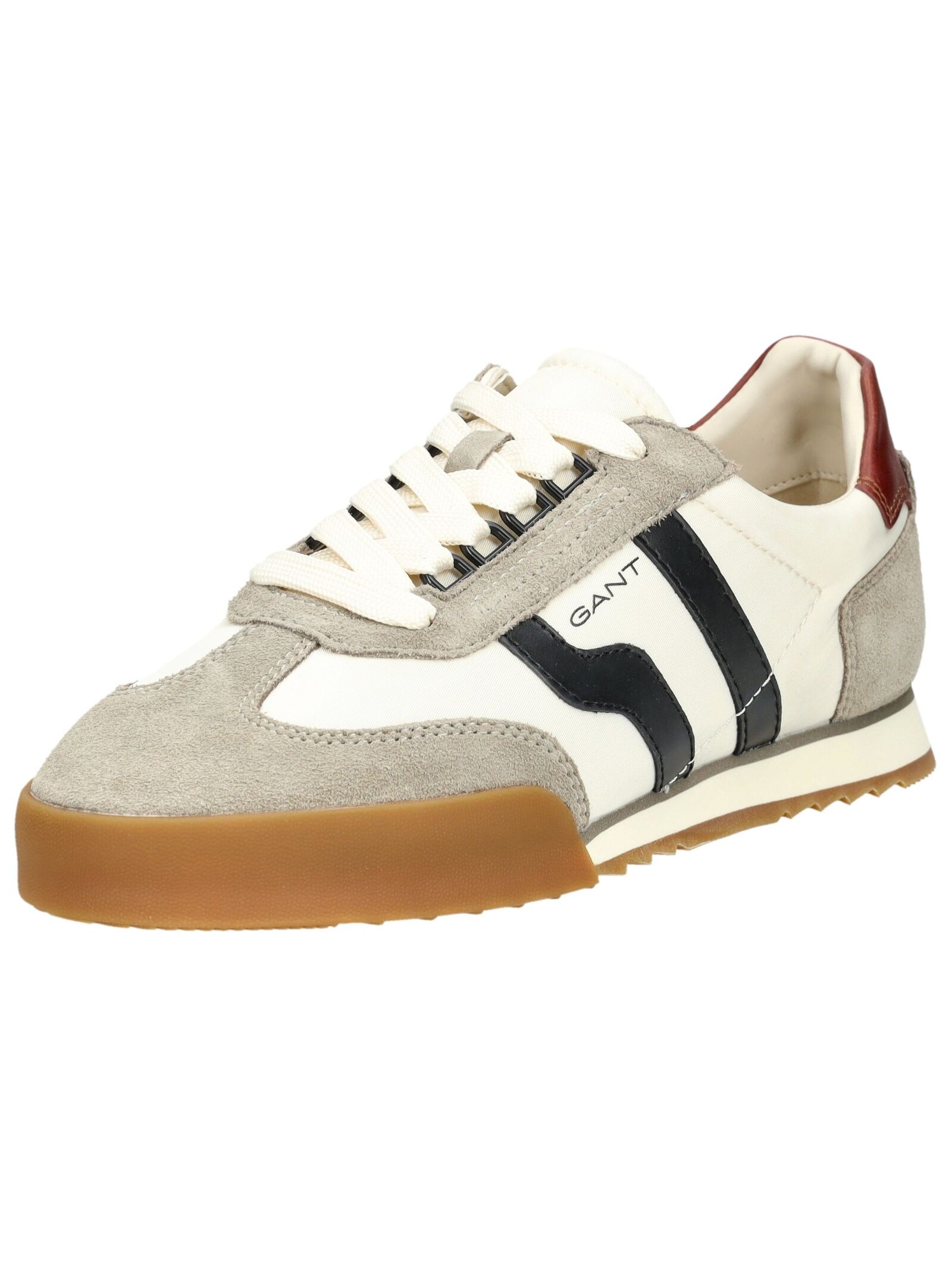 Sneaker GANT "Gant Sneaker Veloursleder", Herren, Gr. 43, beige, Veloursleder, Schuhe Sneaker