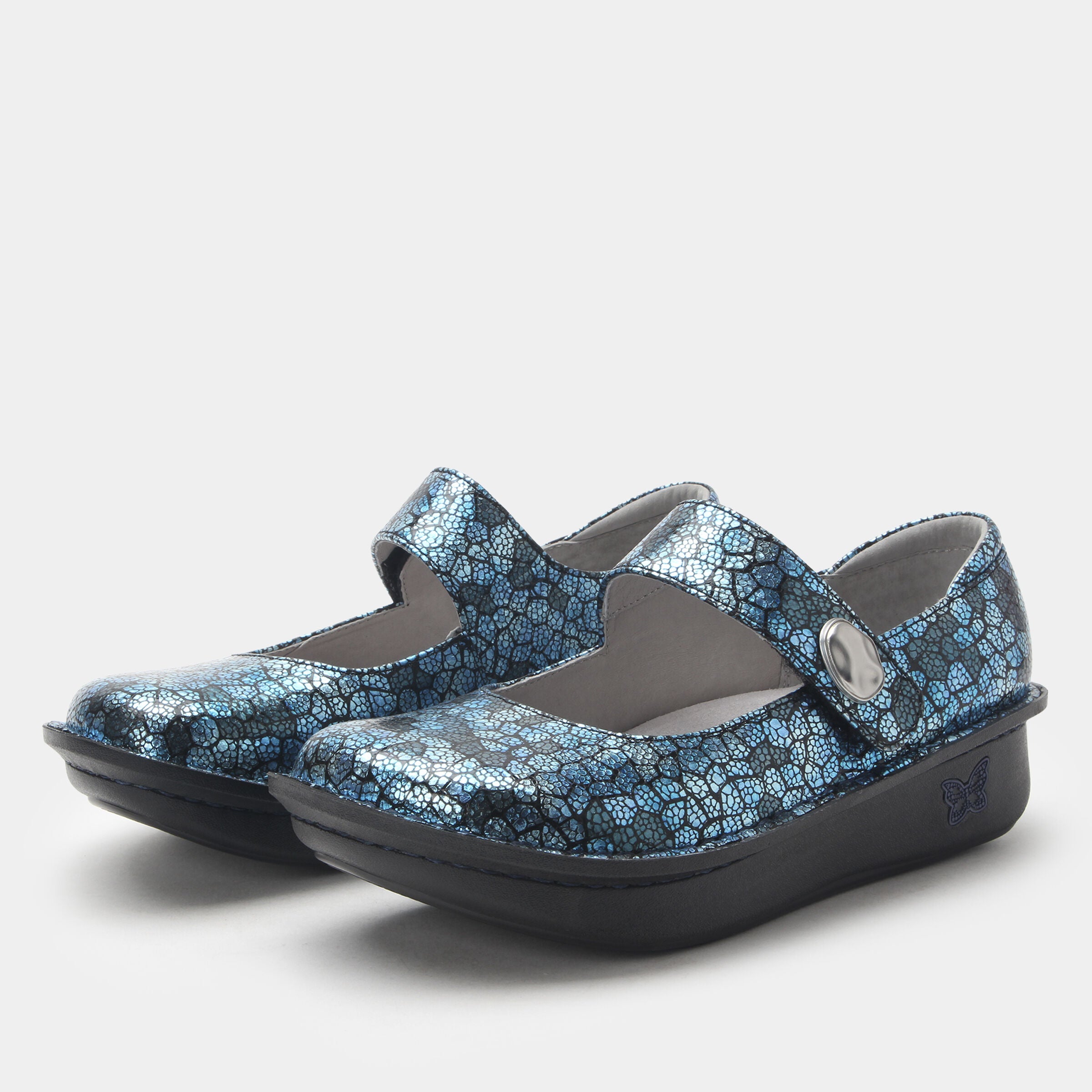 Women's Paloma Mary Jane Shoe by Alegria in Blue (Size 9 M)