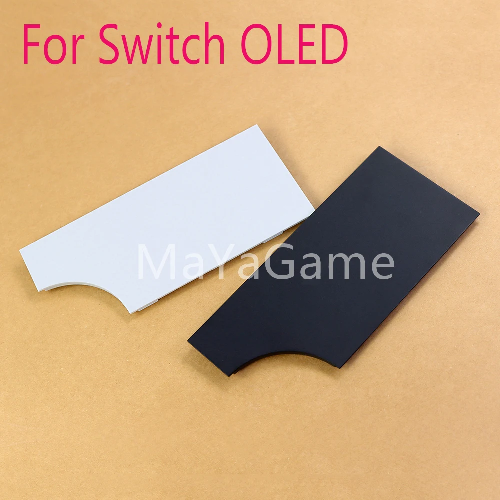 1pc ohne logo Ersatz Für Schalter OLED Dock Kunststoff Zurück Fall Abdeckung Basis TV Ladestation Image