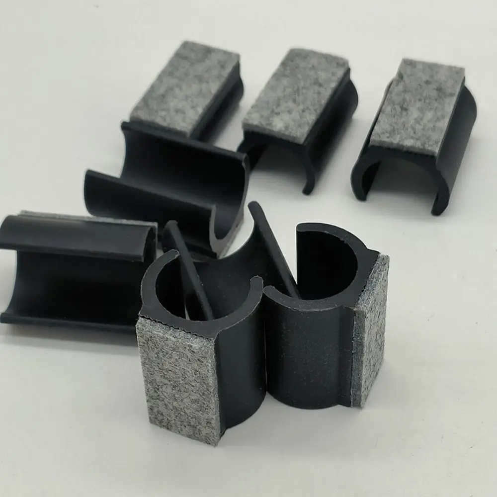 5 Stück U-förmige Stuhlbein-Bodenschoner aus Filz, Möbelpolster aus Hartholzböden, Kratzer, Geräuschreduzierung, Stuhlfüße-Abdeckungen