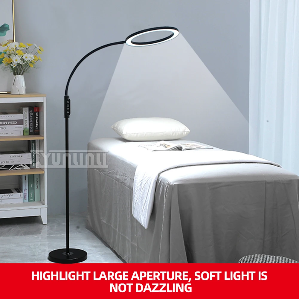 LED Beauty Cold Light Lampe Tattoo Shadowless Lampe Dimmen Augenschutz Stehlampe Image