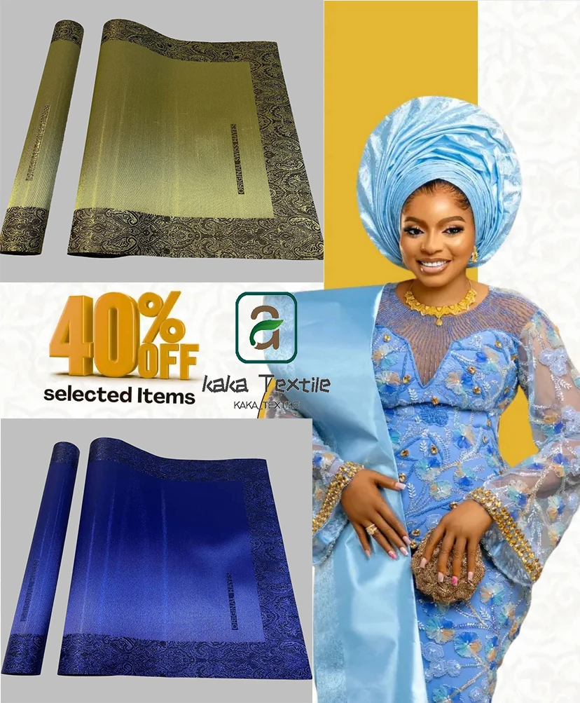 Hochwertige Kopfbedeckung, einfarbig, Kopfkrawatte, 3D-Schweizer Legacy Sego Gele und IpeleWrapper, atmungsaktives afrikanisches Kopftuch, 2 Stück Image