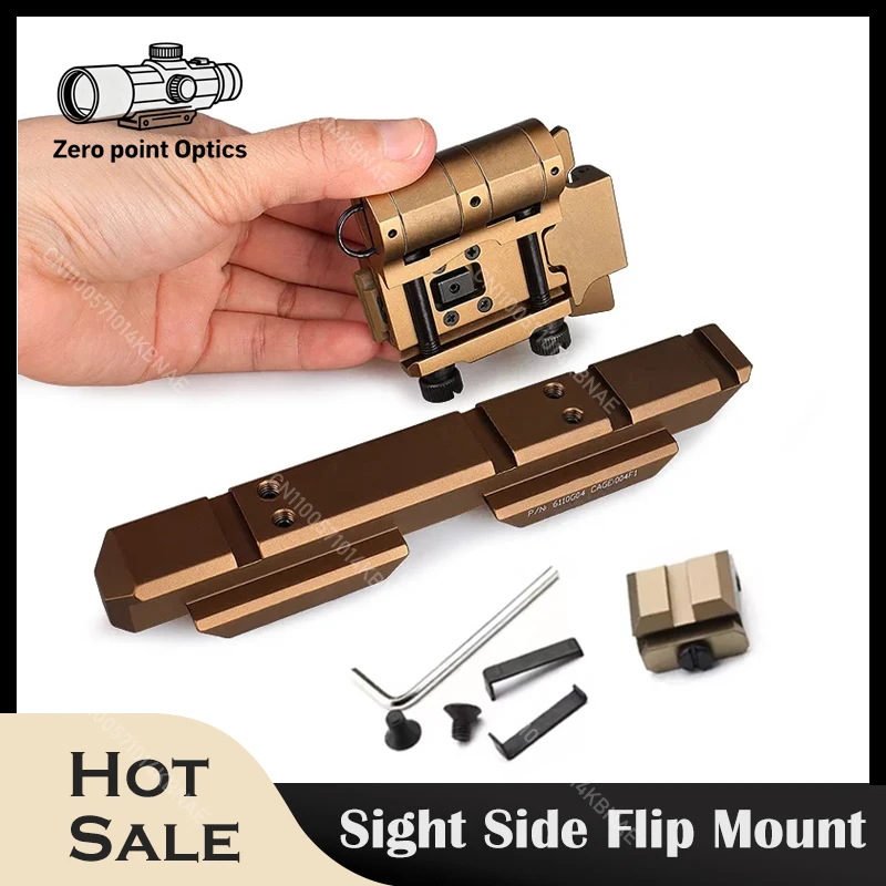 Wilcox Red Dot Sight Side Flip G33/G43 558 Combo0,41" Riser Mount für Zielfernrohr Picatinny Adapter Rollover Halterung Zubehör Image