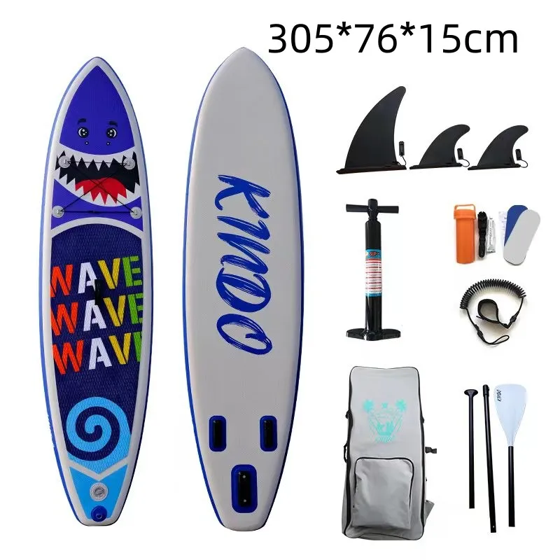 305 * 76 * 15 cm Wasserstation Paddleboard Surfbrett Junior Basisset Image