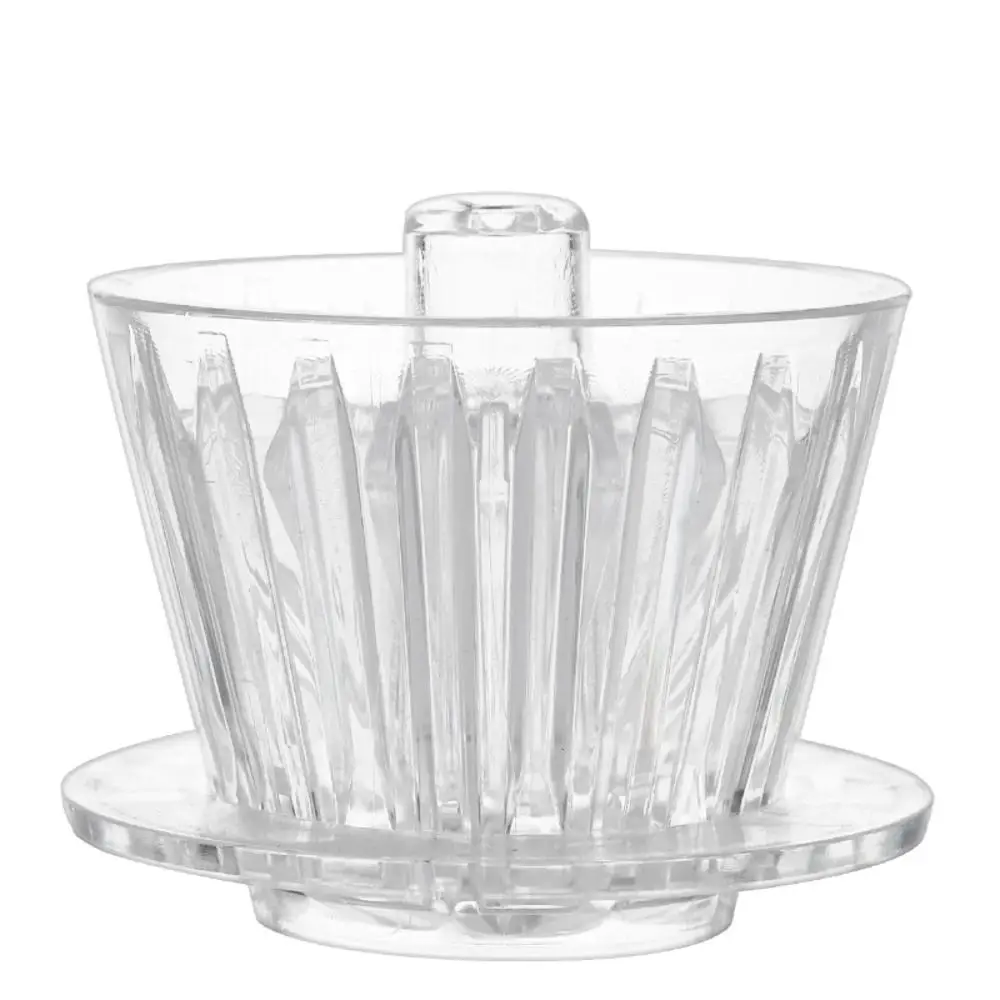 Handgefertigtes Kaffeefilterbecher Kaffeefilterpapier Acrylfilterpapier Presse Haushaltskaffeezubehör Handgebrühter Kaffee Image