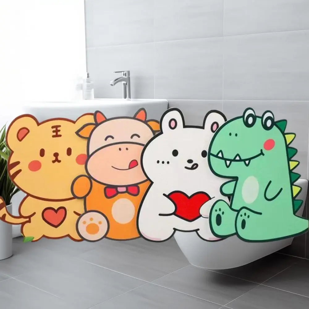 Cartoon Tier Toilette Deodorant Aufkleber Rose Zitrone Jasmin duftend selbst klebend entfernen Geruch Frischluft Bad zubehör Image