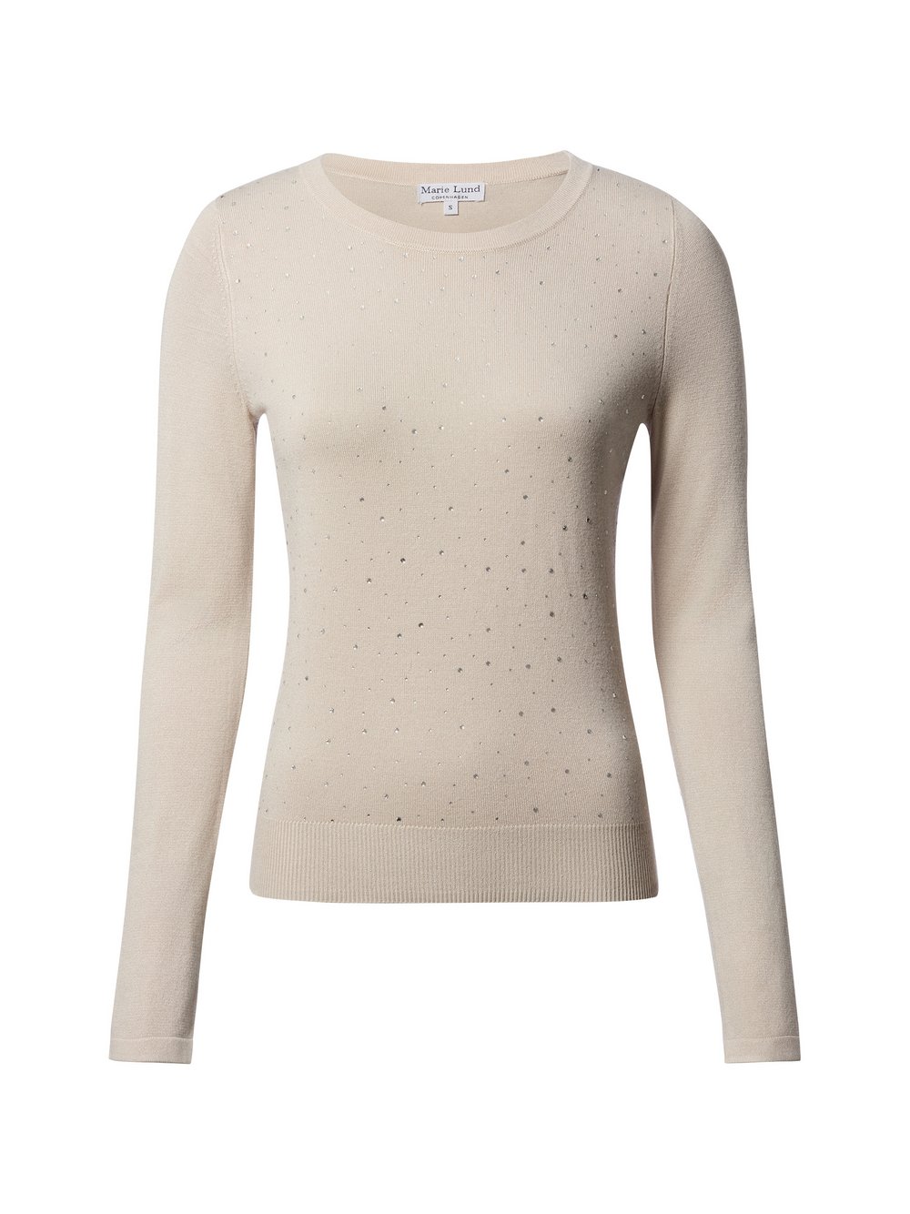 Marie Lund Strickpullover Damen taupe, XXL