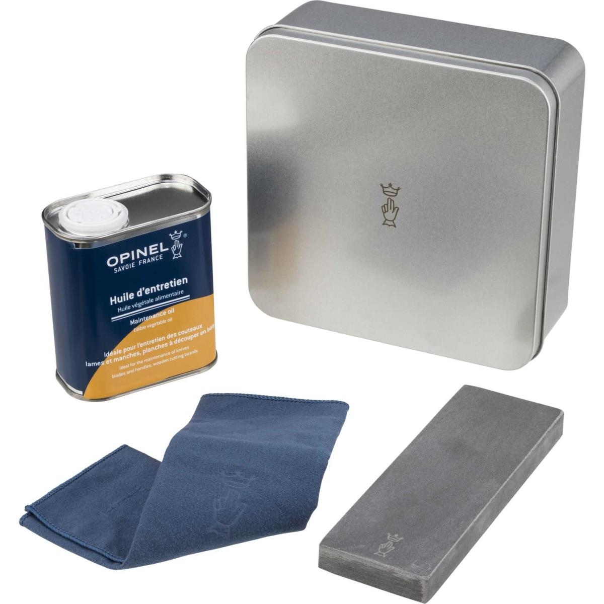 Opinel Pflegeset für Messer und Opinel-Klingen - Naturstein Image