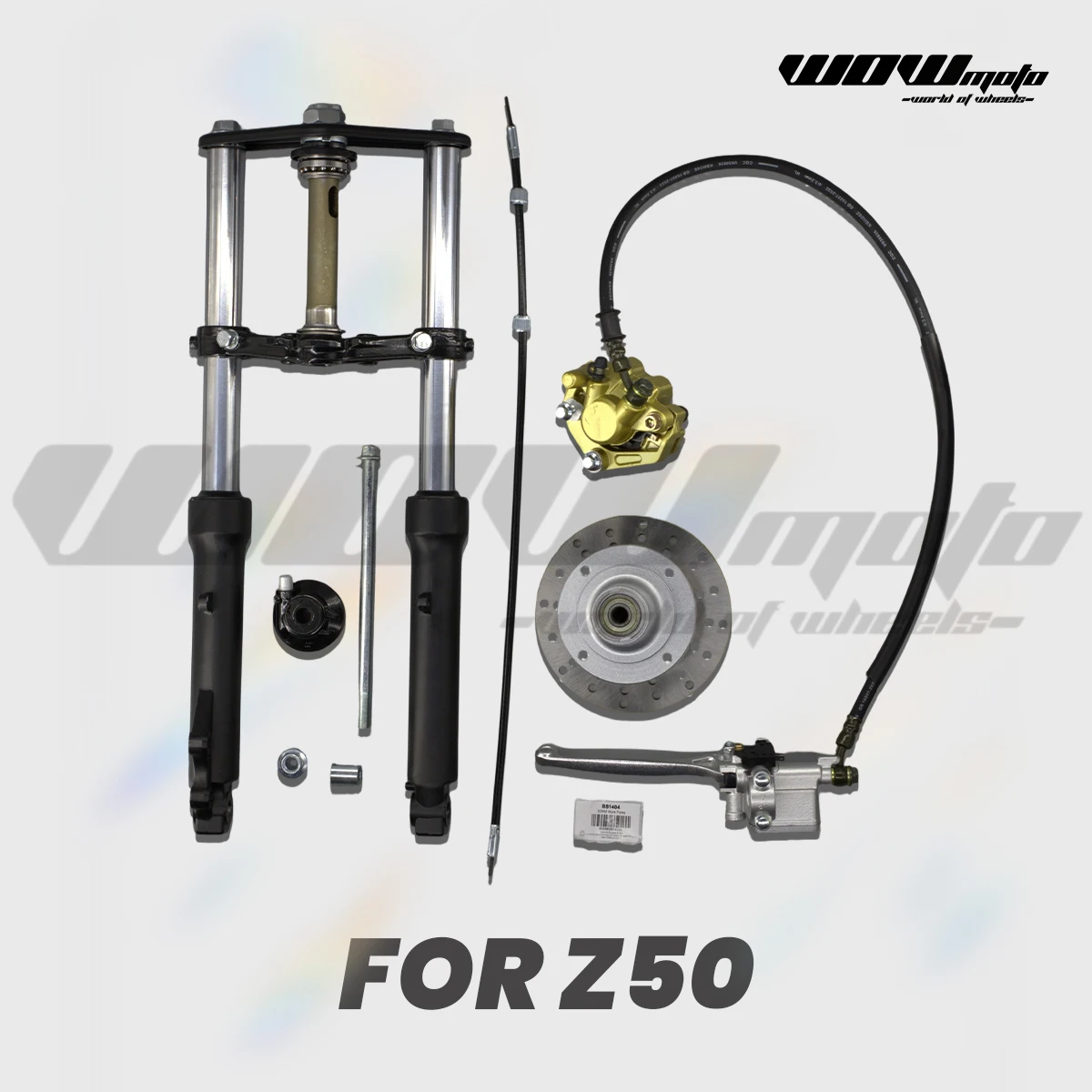 Mini-Moto-Vordergabel für Monkey Z50 | 27mm 30mm 520mm 560mm Standardgabel für 8-10-Zoll-Räder | Motorrad-Federungsteile Image