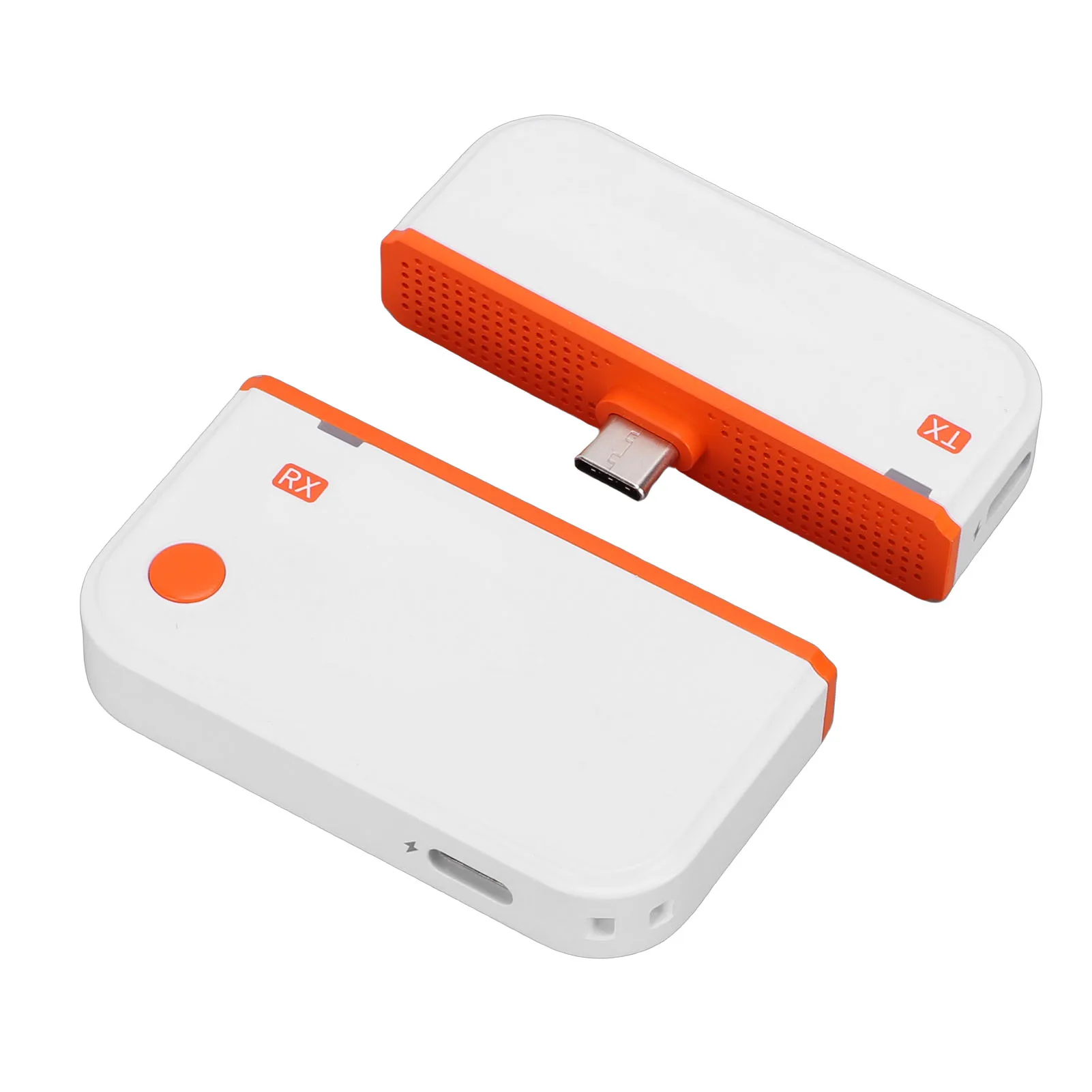 50M Typ-C Kabelloser HDMI-Sender-Empfänger-Extender 4K Eingang 1080P Plug-and-Play für Handy Laptop zu TV Monitor Projektor Image