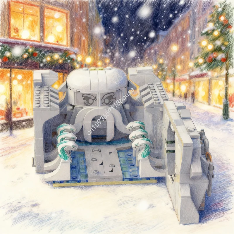 435-teiliges MOC Zauberer-Schloss Erweiterung Geheimkammer Harry Modell Bausteine Weihnachtsgeschenk Konstruktions-Lernspielzeug Idee Image