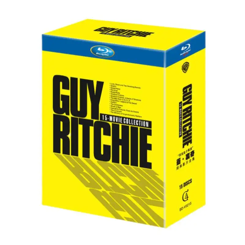 Die komplette Sammlung von Guy Ritchie Classic Movies, Collector's Edition Blu-ray Disc Image