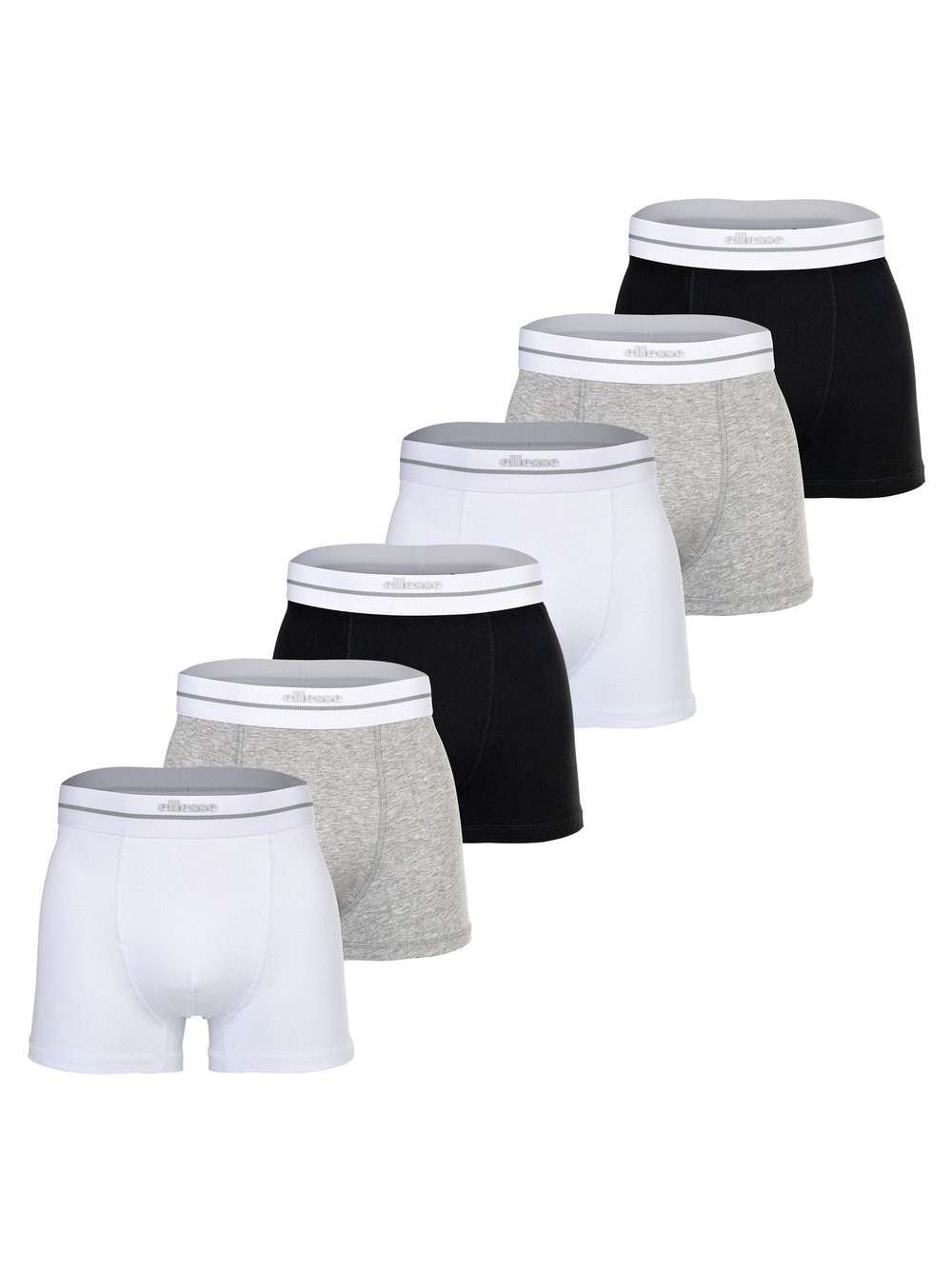 ellesse Boxershort 6er Pack Herren mehrfarbig, L Image