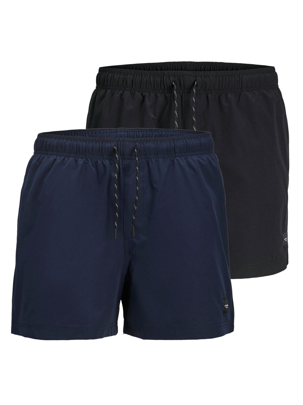 Jack & Jones Badeshorts 2er Pack Herren schwarz, S Image