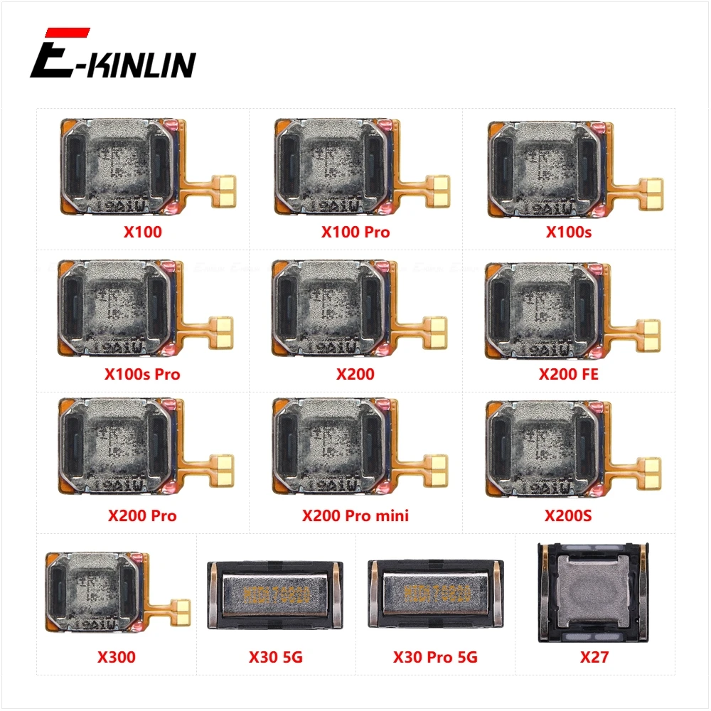 Ohrhörer-Ersatzteile mit Flexkabel für Vivo X100 Pro, X100s, X200 FE mini, X200S, X300, X30 5G, X27 Image