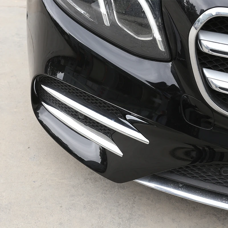 Für Mercedes-Benz E-Klasse W213 2016 2017 2018 2018 2019 2020 2021 2022 E43 Auto Nebel Licht dekoration Helle Streifen Helle Licht Image