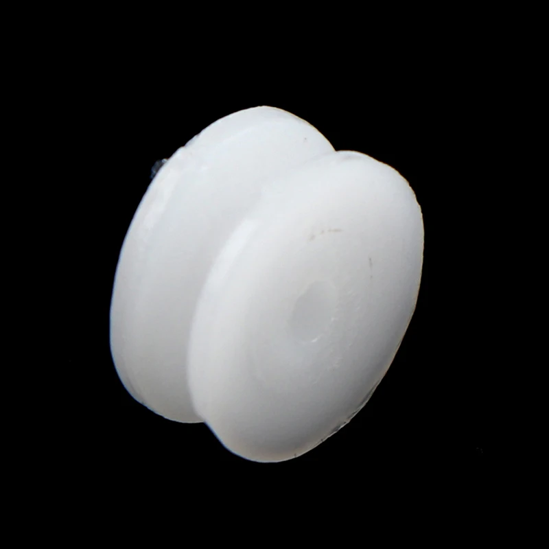 10PC 2*9,3mm Kunststoff Pulley Rad Micro Mini Getriebe Motor Räder DIY Modell Spielzeug Image