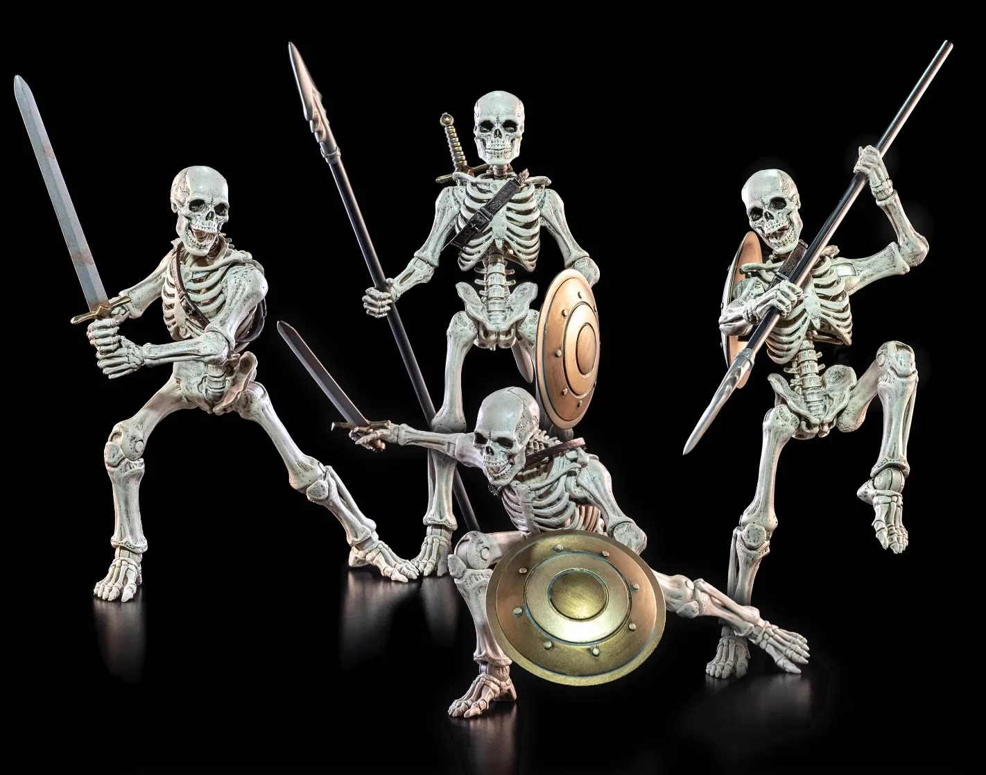 Four Knights Studio 1/12 Soldier Skeleton Limited Edition Komplettset 6'' Actionfiguren Spielzeug auf Lager Image