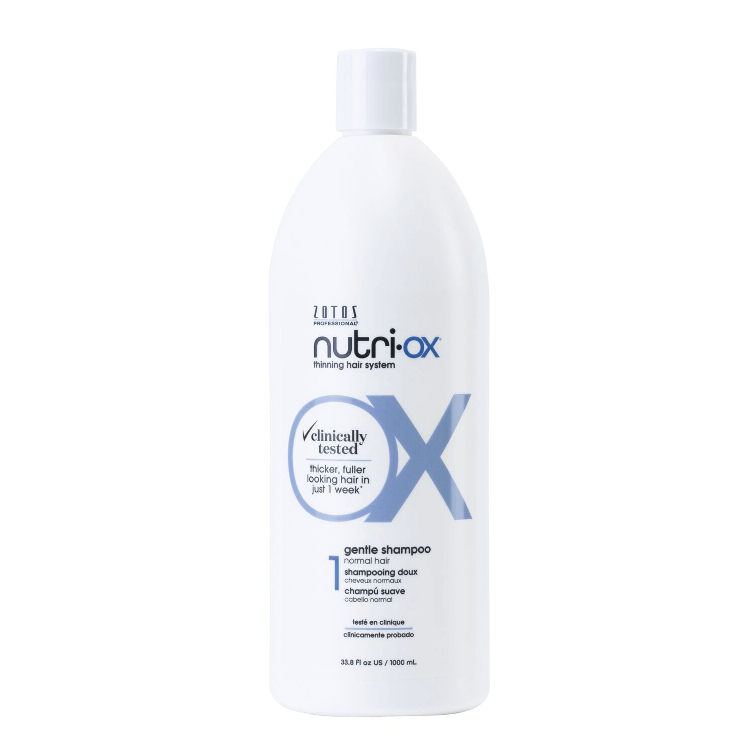 Nutri Ox Gentle Shampoo Normal Hair 33.8 oz