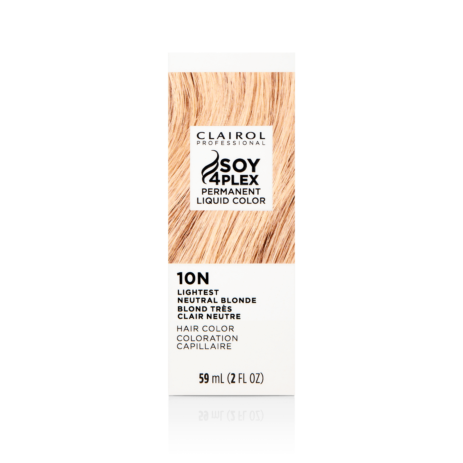 Clairol Professional 10N Lightest Neutral Blonde Permanent Liquid Hair Color 2 oz