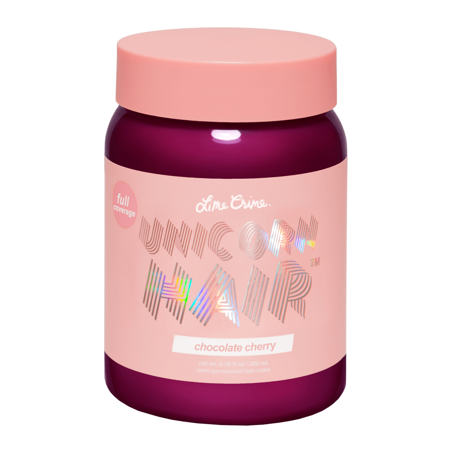 Lime Crime Chocolate Cherry Semi-Permanent Full Coverage Hair Color
