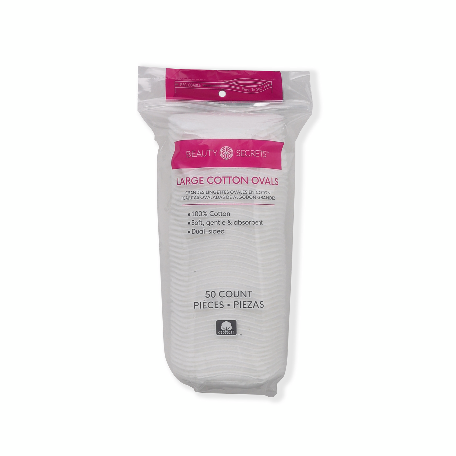 Beauty Secrets Large Cotton Ovals