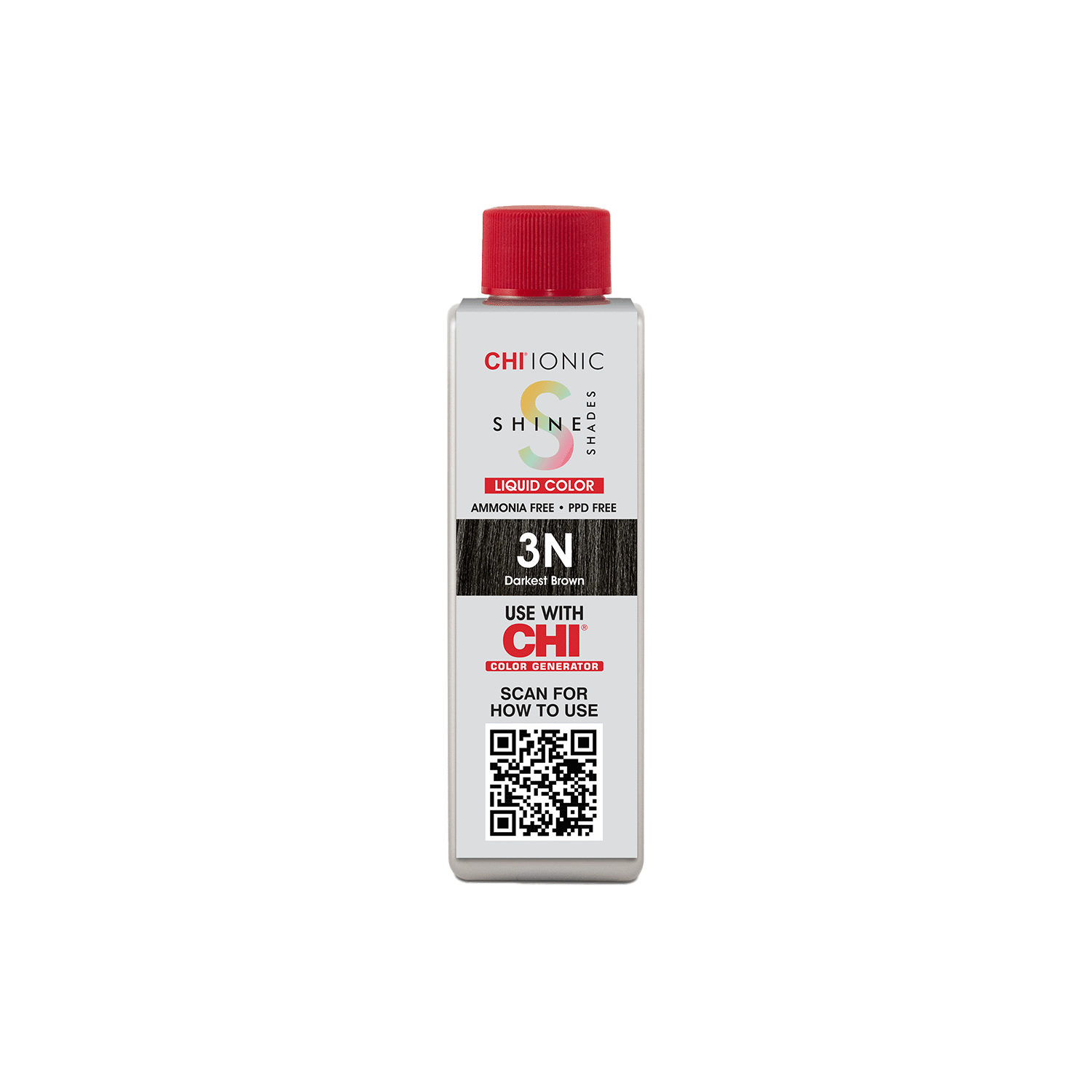CHI Ionic Shine Shades 3N Darkest Brown