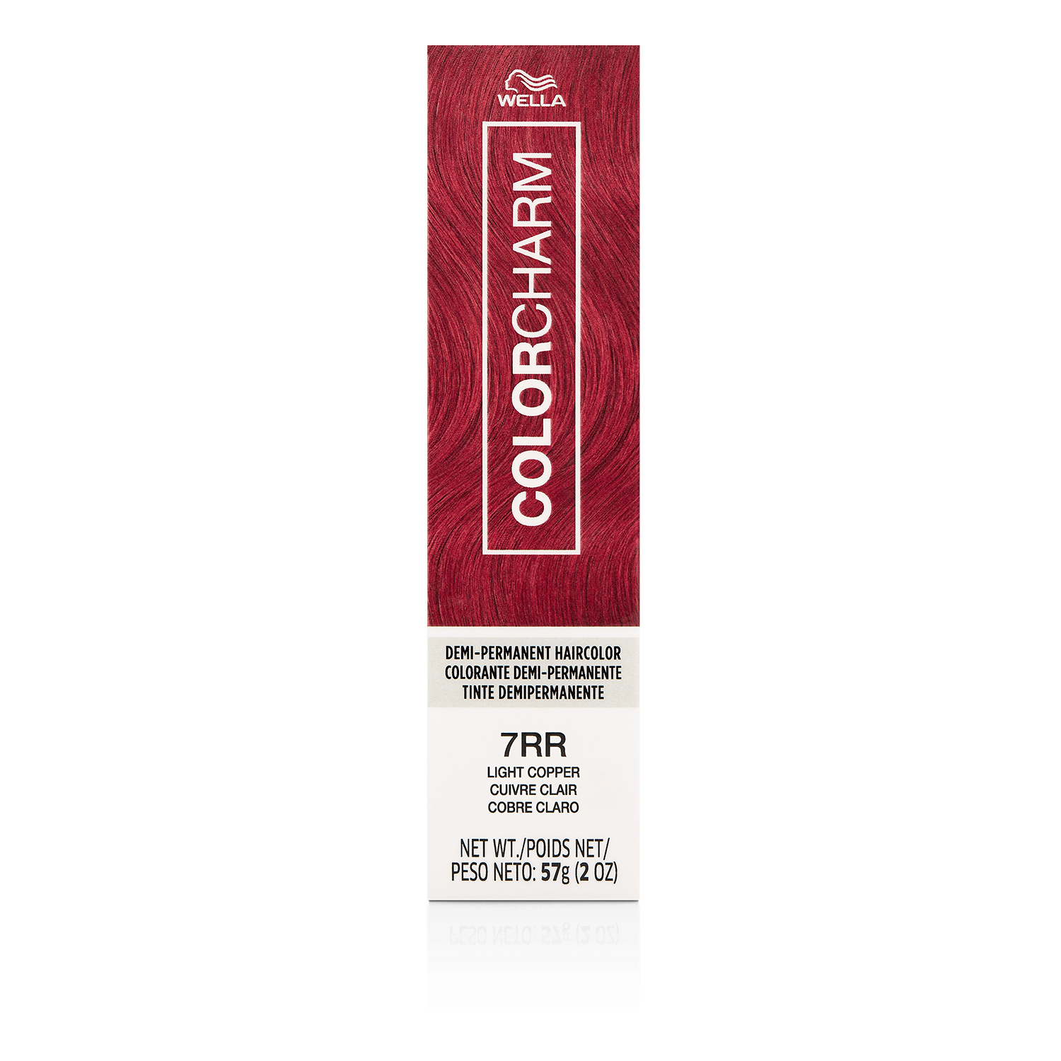Wella 7RR Light Copper Demi Permanent Cream Hair Color