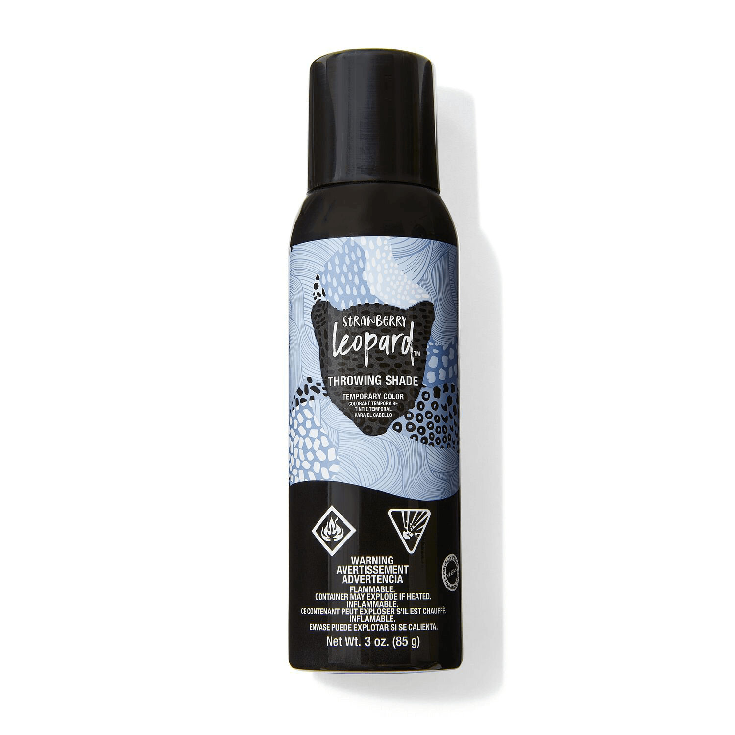 Strawberry Leopard Throwing Shade Temporary Hair Color Spray 3 oz