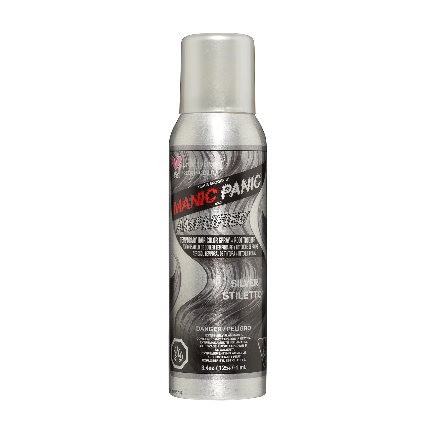 Manic Panic Silver Stiletto Amplified™ Temporary Spray-on Color - Manic Panic