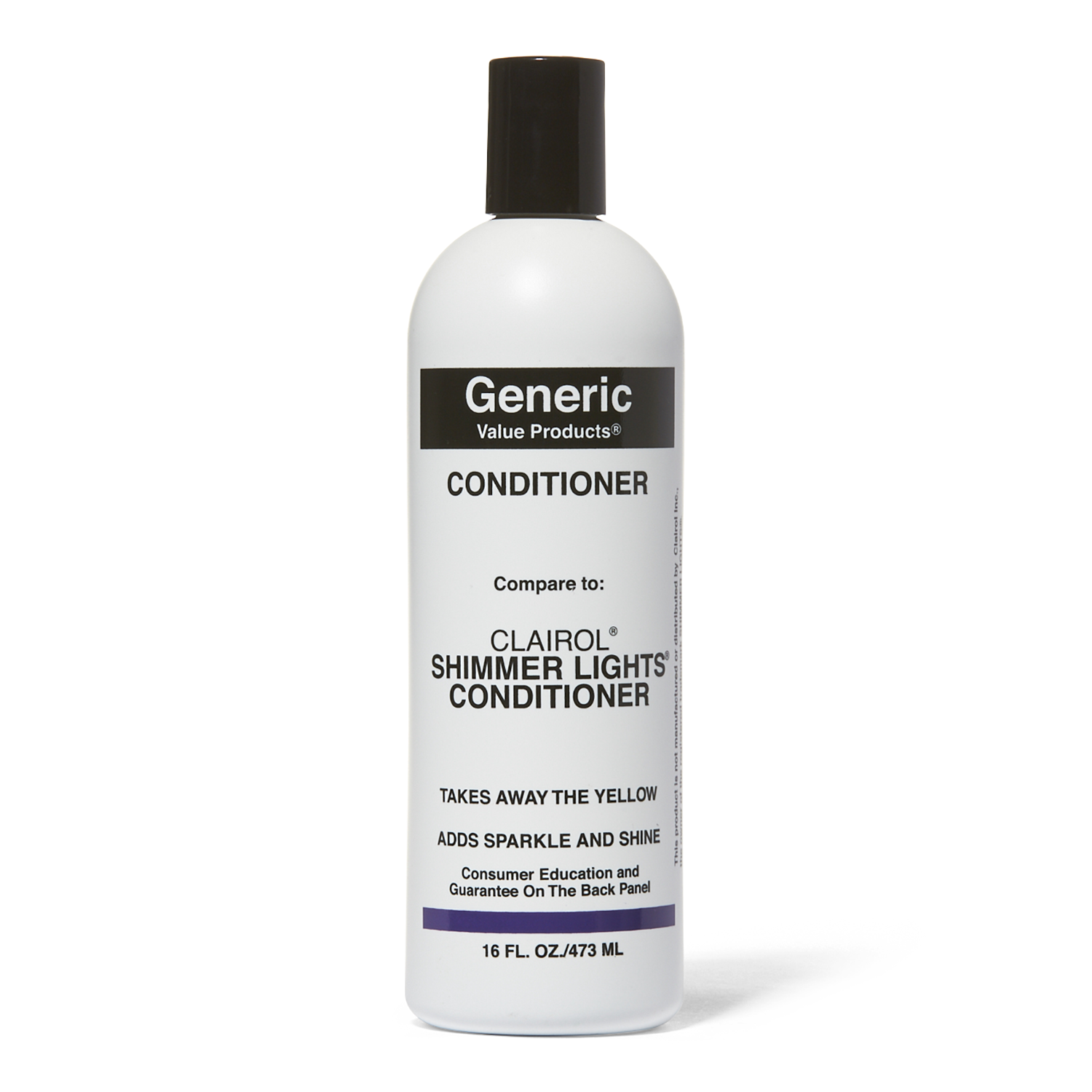 Generic Value Products Purple Conditioner Compare to Clairol Shimmer Lights Conditioner 16 Oz