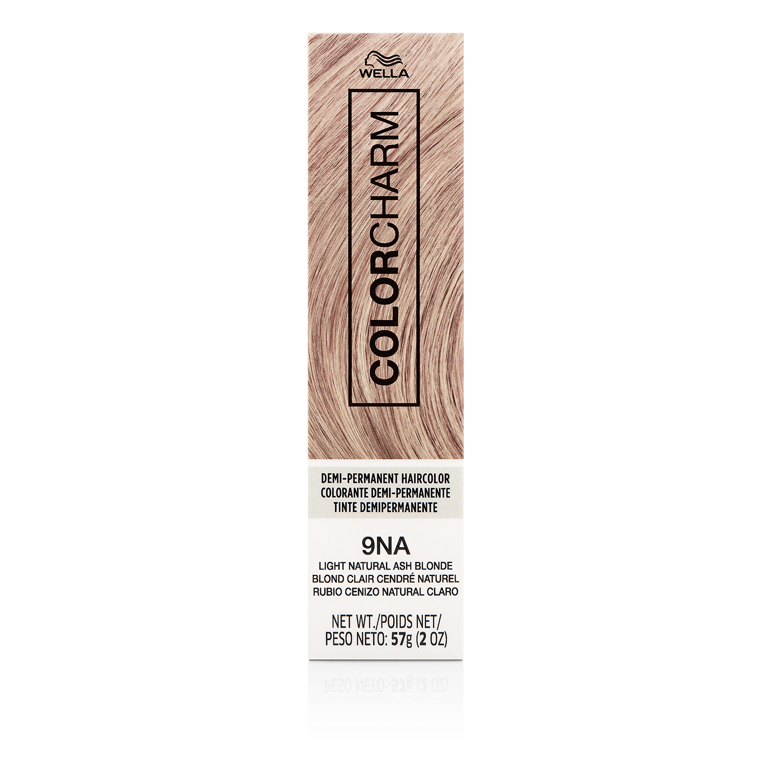 Wella 9NA Light Natural Ash Blonde Demi Permanent Cream Hair Color
