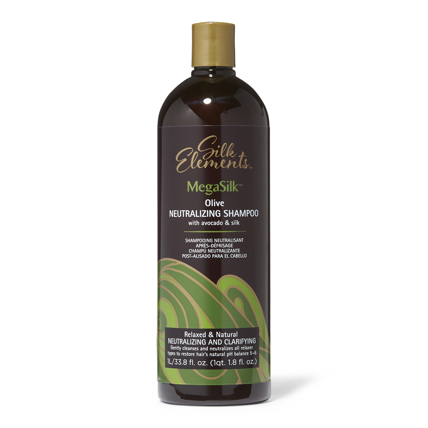 Silk Elements MegaSilk Olive Neutralizing Shampoo 33.8 Oz
