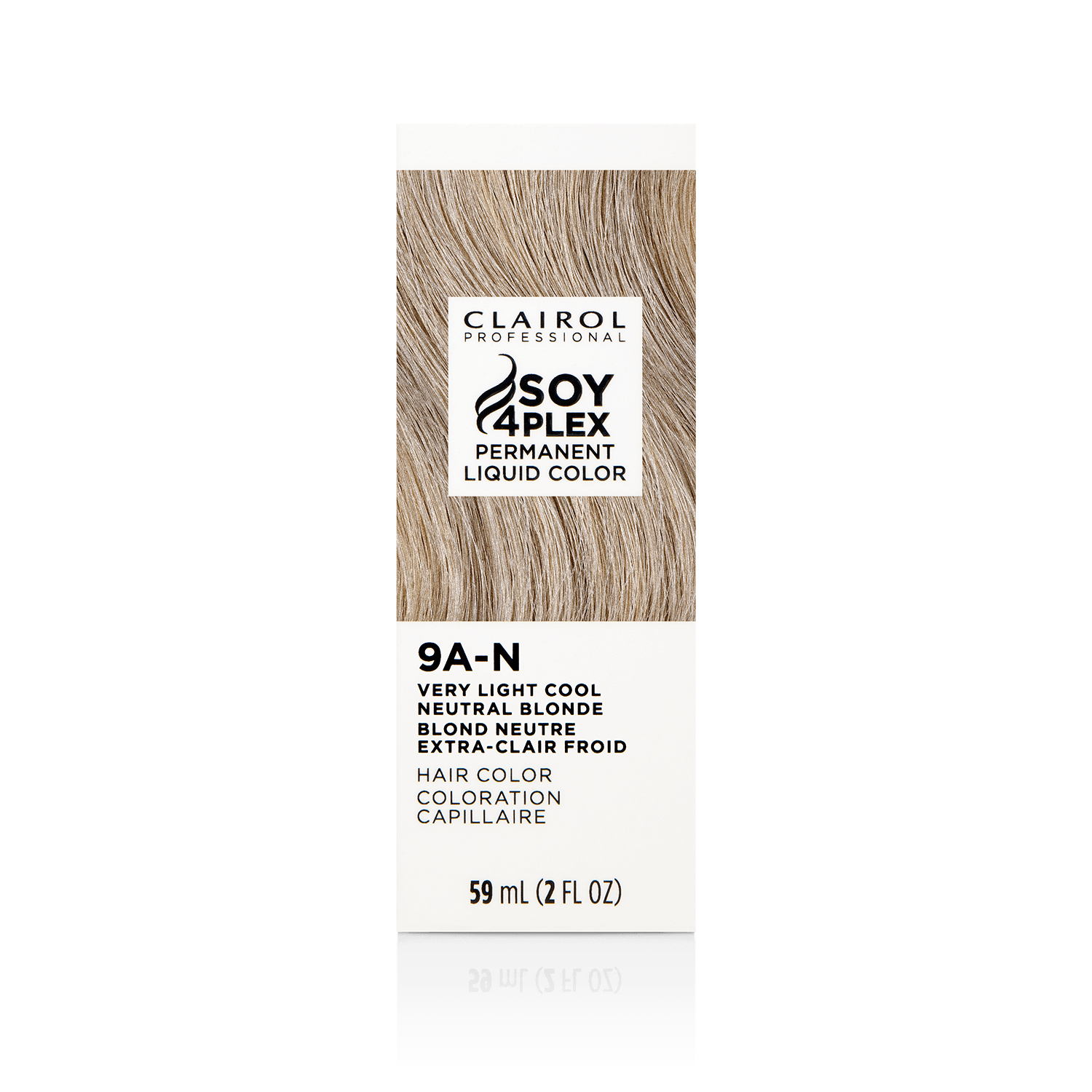 Clairol Professional 9A-N Very Light Cool Neutral Blonde Permanent Liquid Hair Color 2 oz