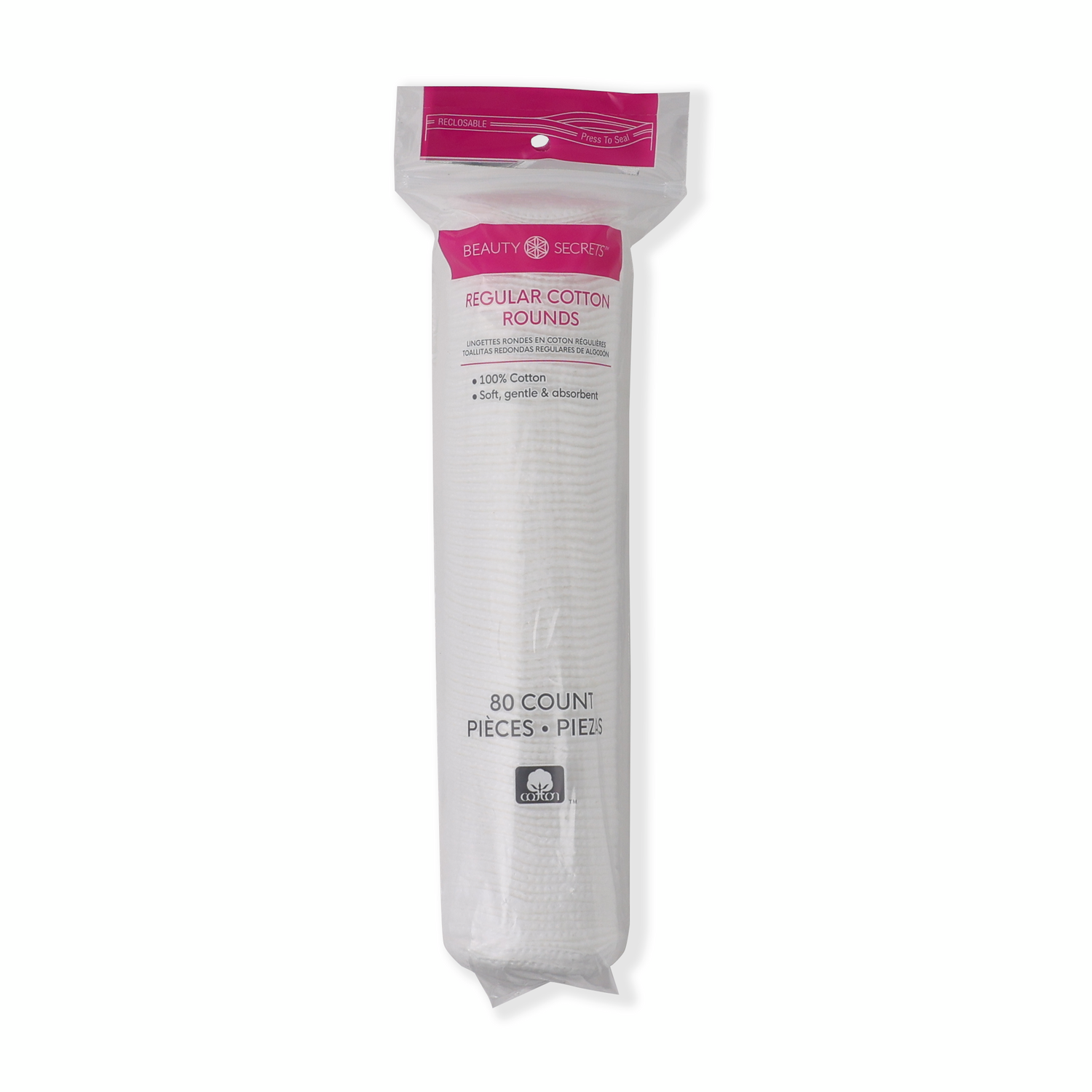 Beauty Secrets Regular Cotton Rounds