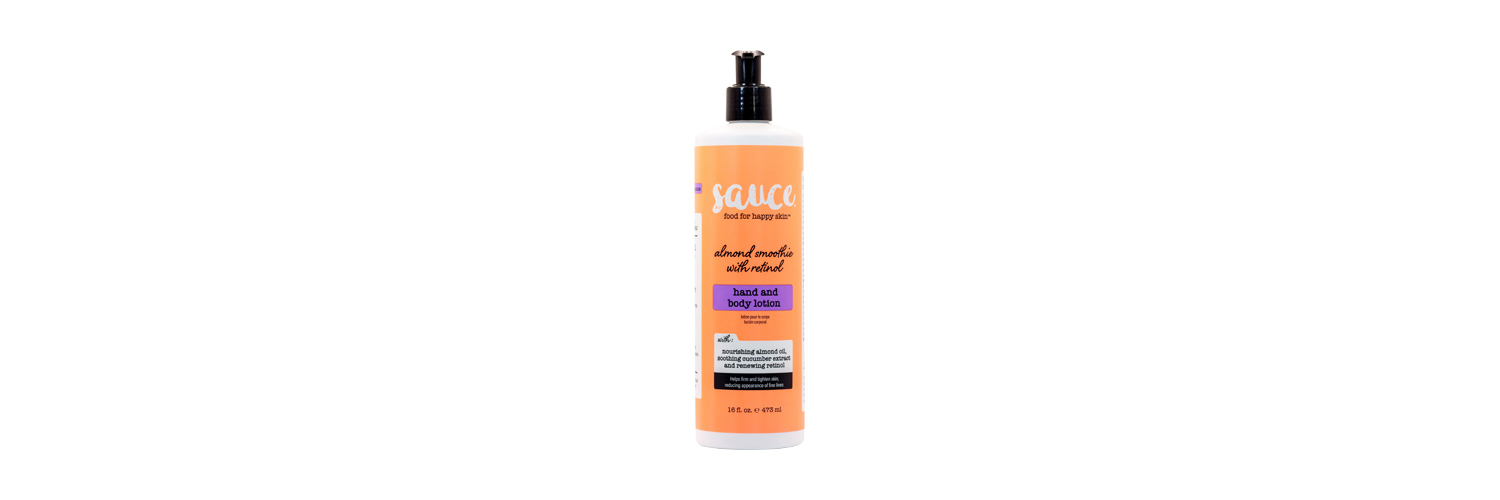 Sauce Beauty Almond Smoothie With Retinol Lotion 16 Fl Oz