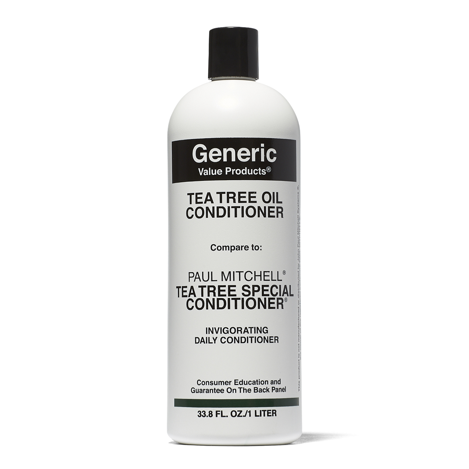 Generic Value Products Tea Tree Oil Conditioner Compare to Paul Mitchell Tea Tree Special Conditioner 33.8 oz 34.37 Oz - Generic Value Products
