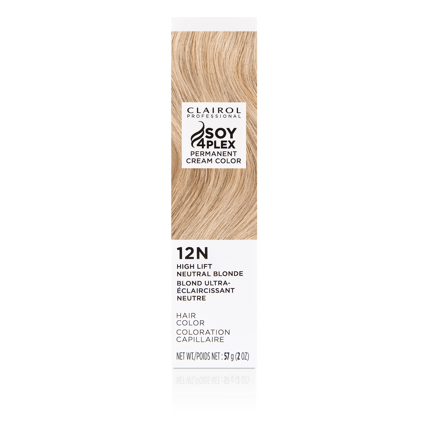 Clairol Professional 12N High Lift Neutral Blonde Permanent Cream Hair Color 2 oz
