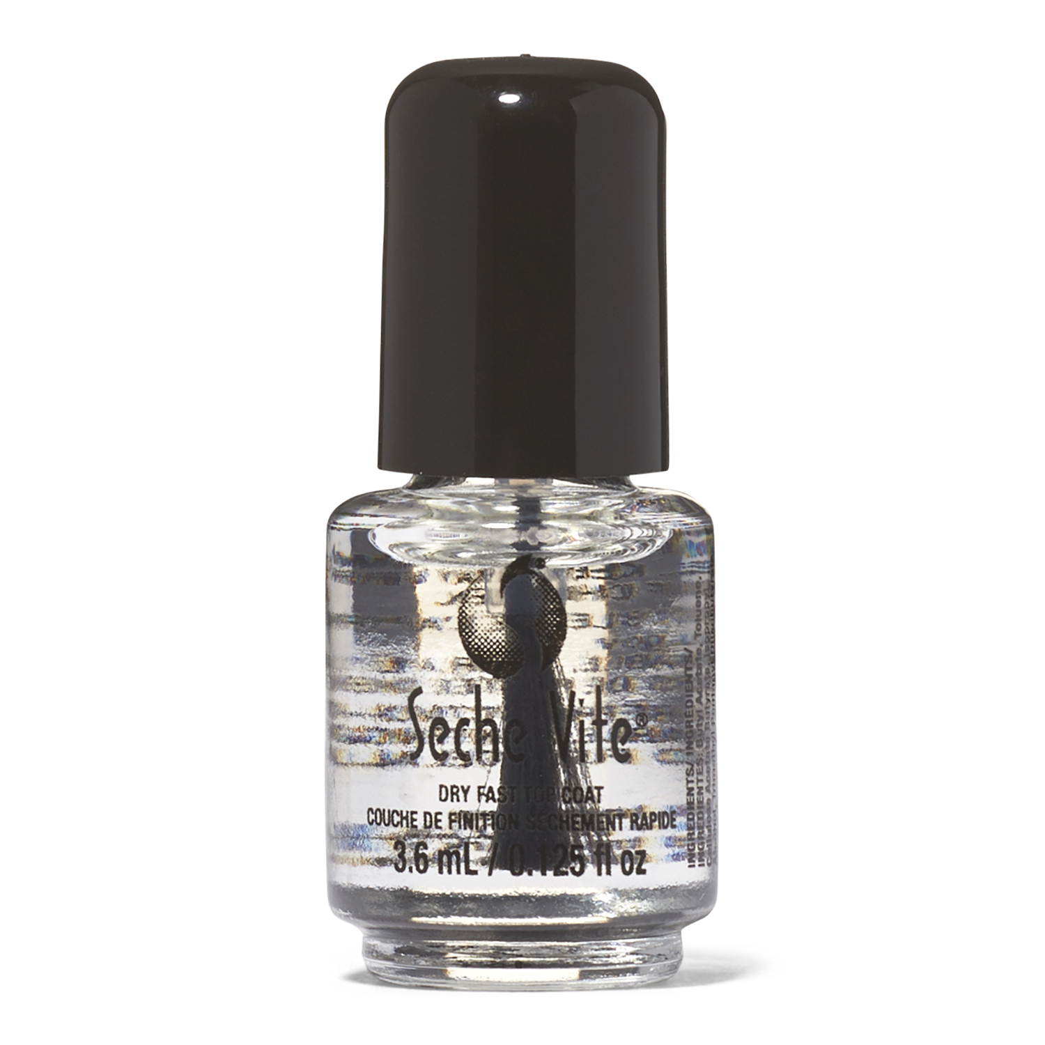Seche Vite Dry Fast Top Coat Travel Size .125 oz 3 ml