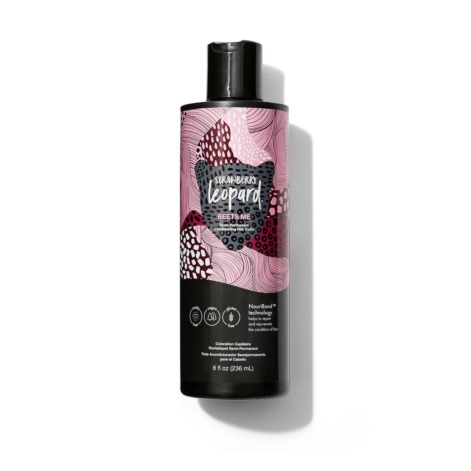 Strawberry Leopard Beets Me Semi Permanent Conditioning Hair Color 8 oz