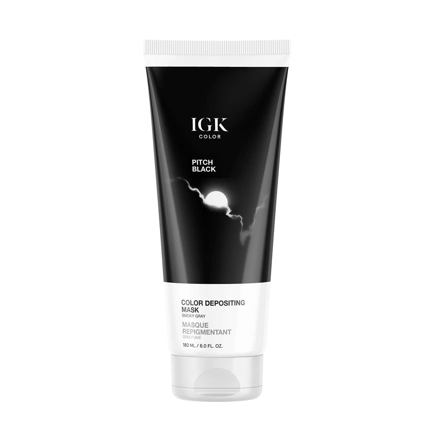 IGK Pitch Black Color Depositing Mask