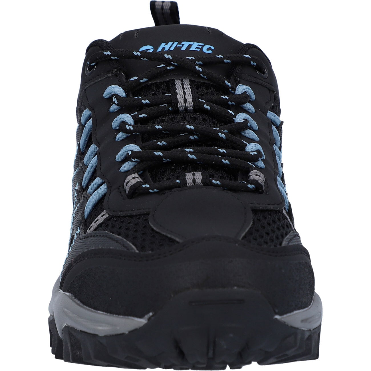 Wanderschuh HI-TEC "Hi-Tec-Schuhe Jaguar Frauen", Damen, Gr. 40, Normalschaft, schwarz, vergissmeinnicht, 50% POLYESTER + 50% PU, 50% MESH (Polyester) + 50% EVA, Schuhe Wanderschuh