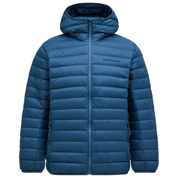 Peak Performance - Down Liner Hood Jacket - Daunenjacke Gr M blau