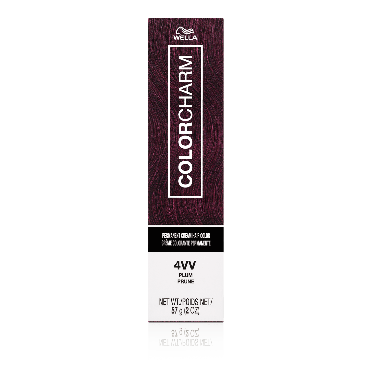 Wella 4VV Plum Permanent Cream Hair Color